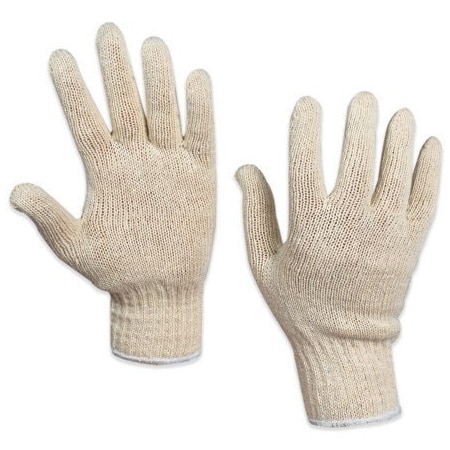 Bsc Preferred String Knit Gloves, S, 12 PK BUY00448007